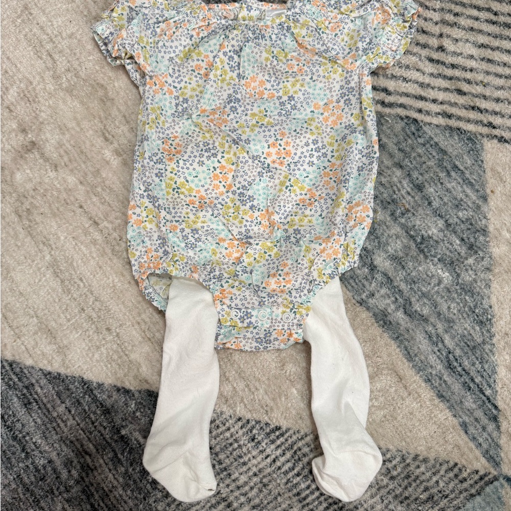 Carter's Floral Baby Set - Easter spring